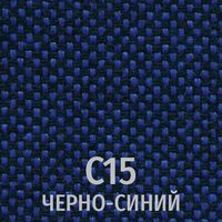 Ткань С15 (черно-синий)